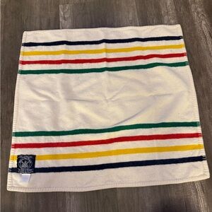 Classic Striped Blanket with Multicolor Design
